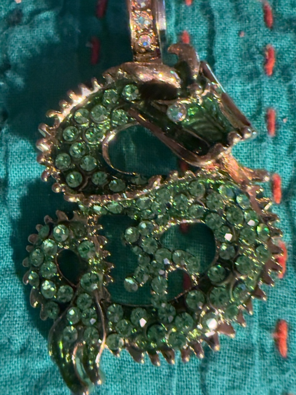 Kirk’s Folly Vintage 1990s 2” Dragon Rare Design Magnetic Pendant/Enhancer